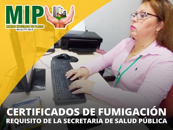 Certificados de fumigaci&oacute;n v&aacute;lidos
