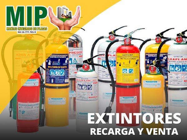 Recarga y venta de extintores